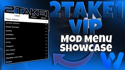 2TAKE1 VIP MOD MENU SHOWCASE | GTA ONLINE | 2023