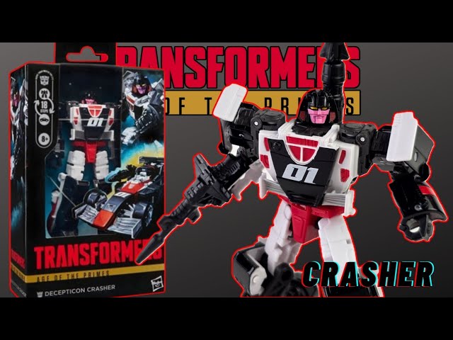 Transformers Age of the Primes Deluxe Class Akció Figura Decepticon Crasher 14 cm - Geek Empire Transformers Age of the Primes Deluxe Class Akció Figura Decepticon Crasher 14 cm - Geek Empire