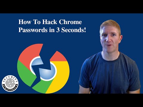 How to Hack Chrome Passwords in 3 Seconds