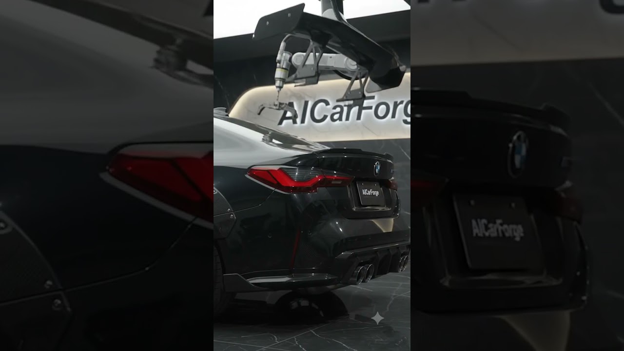 Watch BMW M4 turned into a BLACK MONSTER 🖤🔥 | Extreme Custom Build by AICarForge ⚙️🏁 on YouTube Watch BMW M4 turned into a BLACK MONSTER 🖤🔥 | Extreme Custom Build by AICarForge ⚙️🏁 on YouTube