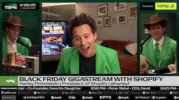 🟢 Black Friday Gigastream with Shopify