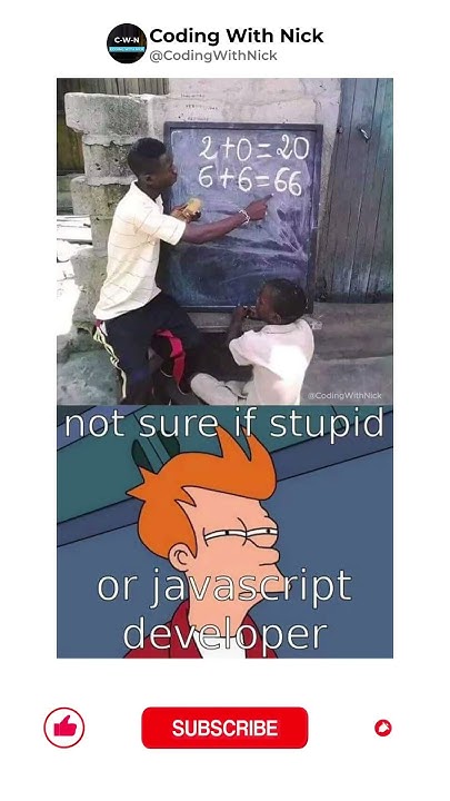 Javascript Meme😝 #javascript #coding #memes #programming #javascript # ...