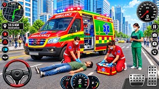 Ambulance City Rescue Simulator 3D Game 911 US Emergency Ambulance - Pro Version For Android screenshot 4