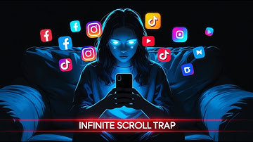 The Infinite Scroll Trap 😱📱 How Social Media Hacks Your Mind 💥