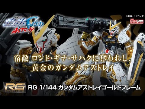 RG 1/144 GUNDAM ASTRAY GOLD FRAME [REISSUE] - RELEASE INFO