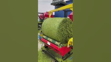 how to make grass into hay bales🤔It