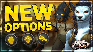 NEW Worgen Customization Options | Shadowlands Alpha
