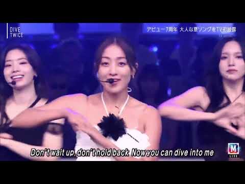 TWICE PERFORMING 'DIVE' ON MUSIC STATION 240719