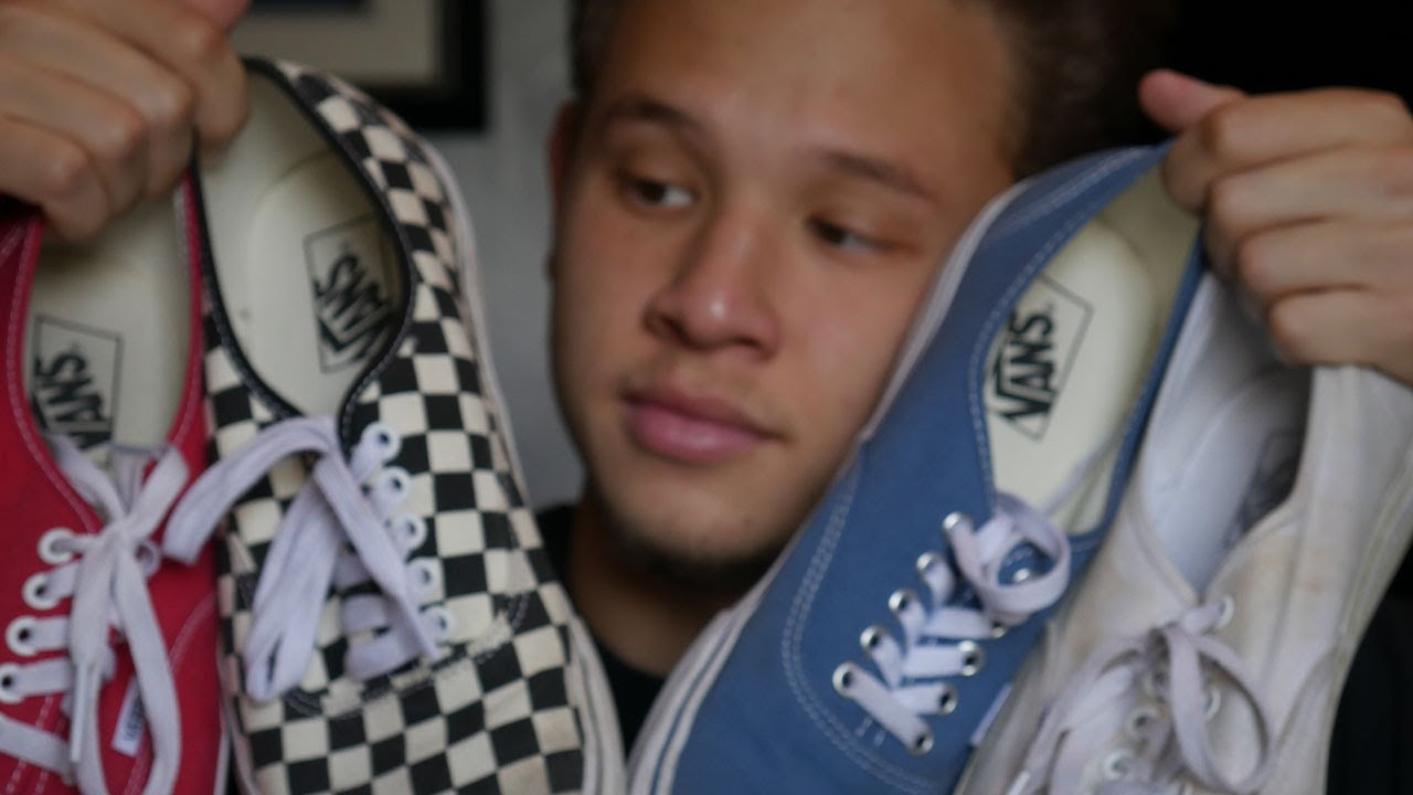 The Best Way To Lace Vans Authentic - YouTube