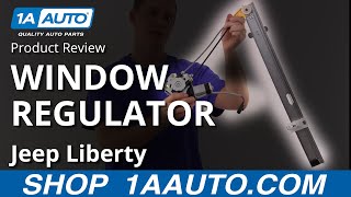 1AWRG01582 Jeep Liberty Power Window Regulator Driver Side Rear Door