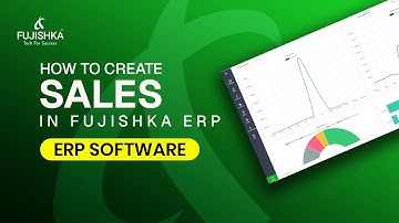 How to create sales in Fujishka ERP |