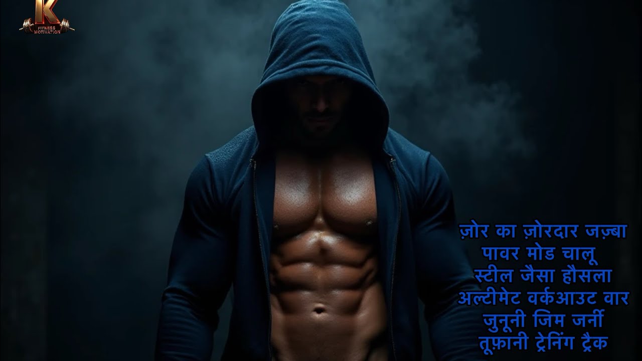 💪Ultimate Hindi Gym Workout Motivation Song💪K 007