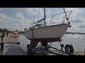 We Bought a Boat with NO EXPERIENCE (Disaster) | 20ft Yacht Hurley 20 [Ep.1]