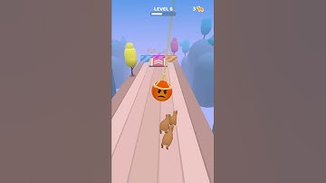 Capybara Rush 🔥 6 Level Gameplay Walkthrough | Best Android, iOS Games #shorts