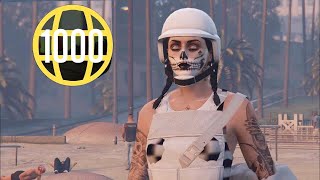 MY FIRST TIME FIGHTING A LEVEL 1210 TRYHARD ON BASE (GTA 5 ONLINE)