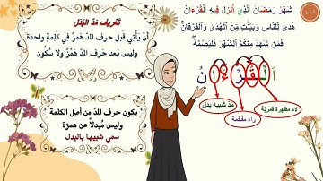 ✨ شرح تفصيلي لإحكام التجويد | سورة البقرة 185 | للمبتدئين | برواية حفص عن عاصم | مع التعليل