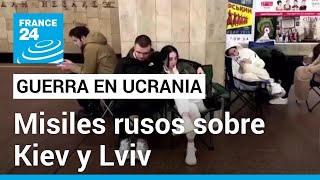 Misiles rusos atacan capital ucraniana, uno de ellos violó el espacio aéreo polaco