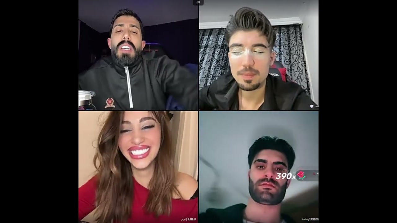 طارق رباعي مع اوسامة وايرينا ولولو كشف الاسرار لاول مرة وتحدي على احكام