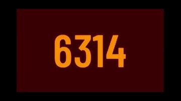 Numbers 1 to 10000 16x speed