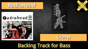 Radiohead - Creep  Bass Backingtrack for Practice
