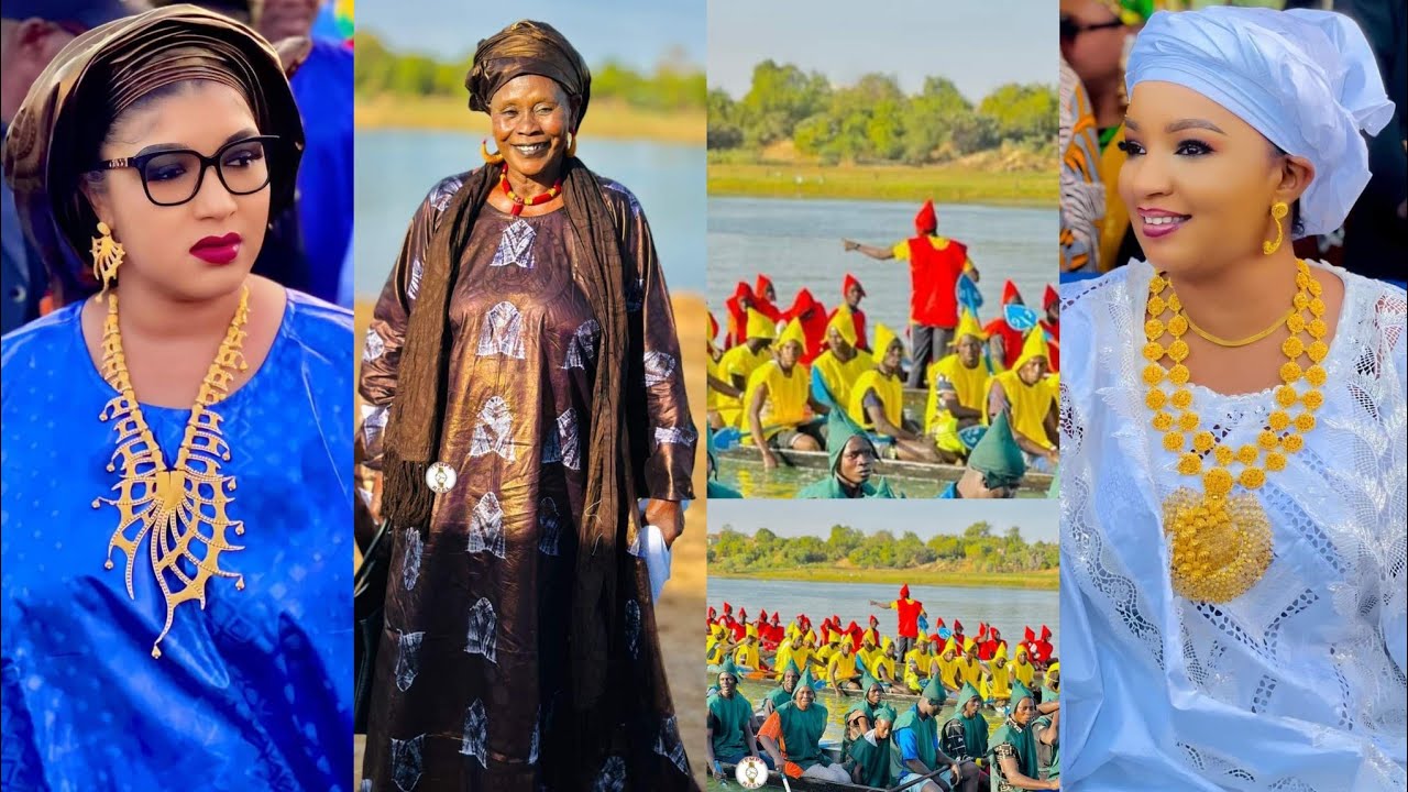 MAMOU THIERO FACE A BATOULY FESTIVAL KayiKunben course de pirogue  des Sômônôs