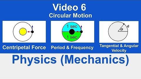 Physics (Mechanics) || Circular Motion (Video 6)