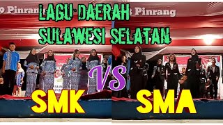 LAGU DAERAH SULAWESI SELATAN - SMAN 8 Pinrang VS SMKN 9 Pinrang