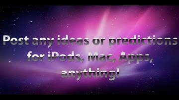 iPod touch 4 and iOS 5 Predictions
