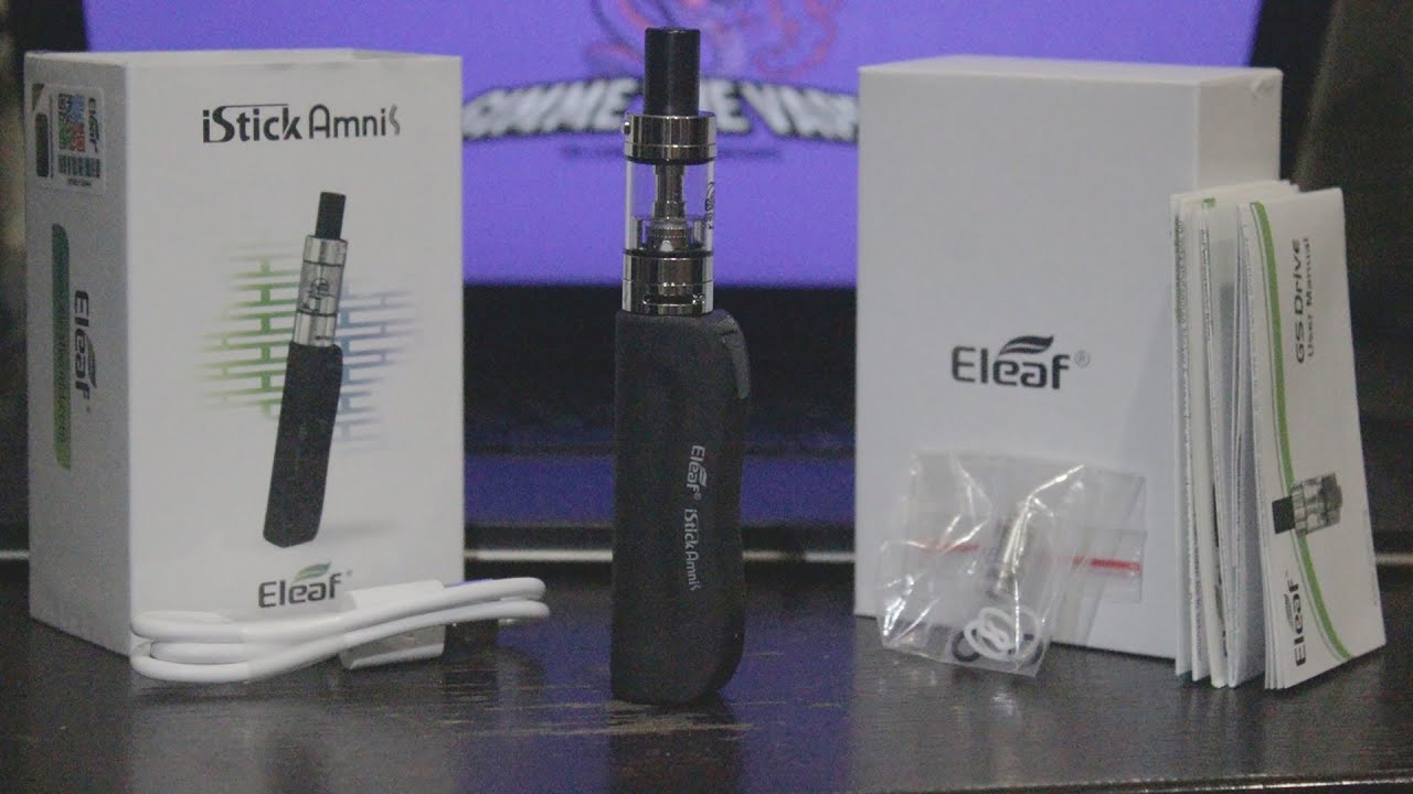iStick Amnis GS Drive набор обзор распаковка gimmethevape