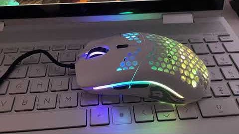 The glossy white model o mouse drag click test