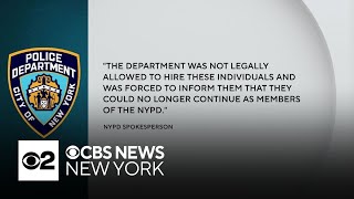 NYPD looking to fire over 2 dozen illegally hired officers
