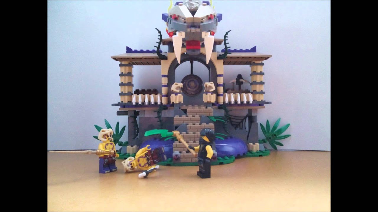 Ninjago affrontement au temples anacondra