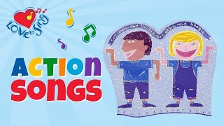 Statue Song Kids DANCE and Freeze Song with SING ALONG Lyrics