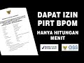 Cara daftar izin edar nomor pirt bpom online umkm