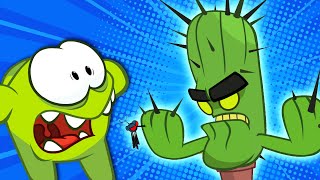 Om Nom Stories  Super Noms contre Monstre Cactus | Dessin animé drôle pour les enfants