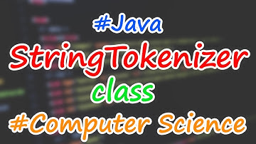 String Tokenizer class in Java - with example | String Programs in Java