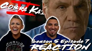 Cobra Kai Season 5 Episode 7 'Bad Eggs' REACTION!!