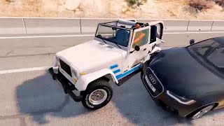 kecelakaan saat menyalip #4 | BeamNG.Drive screenshot 3