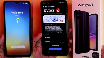 Samsung Galaxy A05 One Ui 7 Update