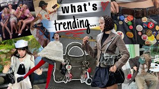 2024 fashion trends ~ what the cool girls are wearing this spring! ☆༉