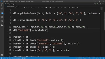 Python - Pandas Kayıp ve Bozuk Veri Analizi