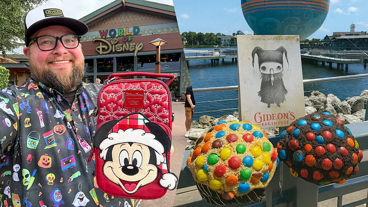 Disney Springs | Gideon’s Halloween Cookies & Christmas MERCH | The BEST BBQ | Walt Disney World