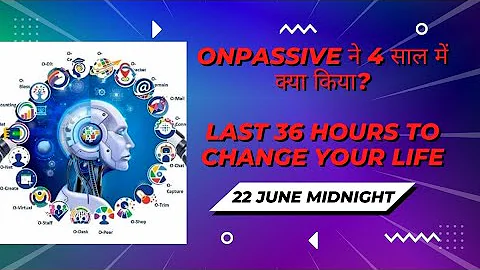 22 June 🥰Last Chance To Become A Founder #ofounders #launching #onpassive  #login #digital_mahesh624