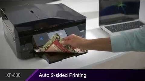 Epson Expression Premium XP-830 | Take the Tour of the Small-in-One Printer