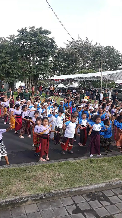 Gladi Tari janger Tingkat TK se Kabupaten Badung di Puspem Badung - Part 3 #janger #bali