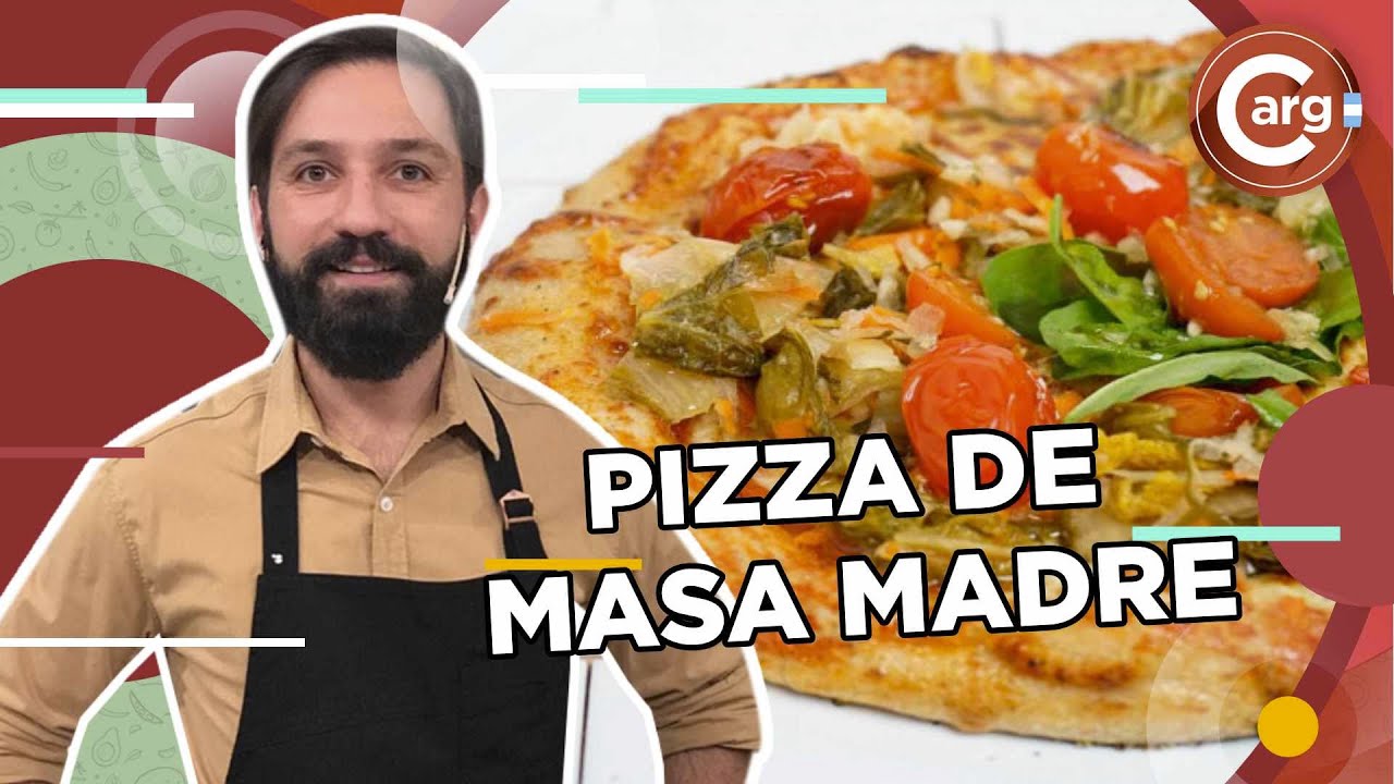 CÓMO PREPARO PIZZA DE MASA MADRE