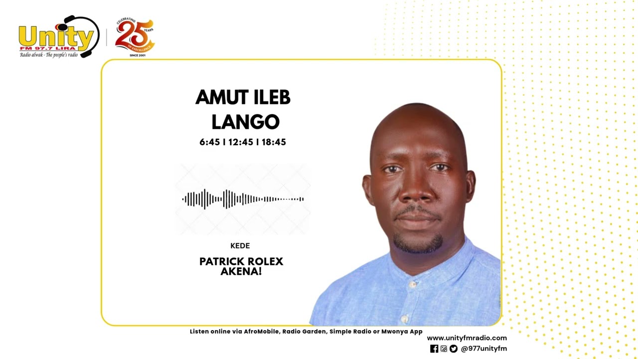 UNITY FM 97.7 LIRA MORNING NEWS [03-03-2026]