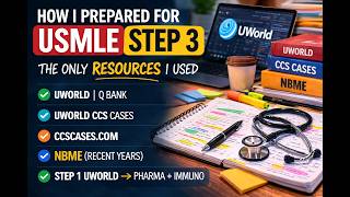 How I Prepared for USMLE Step 3 | UWorld, CCS Cases & NBME Strategy