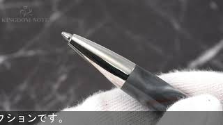 A.DUNHILL ダンヒル ボールペン サイドカー グレーマーブルレジン