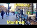 Walking in Montreal Sherbrooke Street